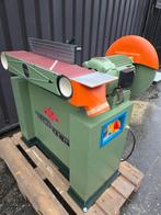 Vulcania Export, model V.E 17 Gecombineerde schuurmachine, Ophalen of Verzenden, Gebruikt, 1200 watt of meer, Bandschuurmachine