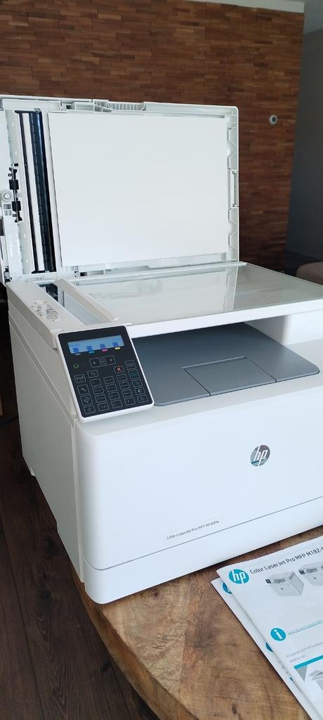 HP Color LaserJet Pro MFP M183fw All-in-One Printer, All-in-one, Draadloos, Ophalen of Verzenden, Zo goed als nieuw