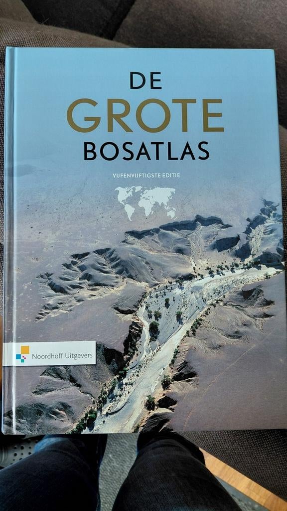 Grote bosatlas 55e editie, Ophalen, Bosatlas, 2000 tot heden, Zo goed als nieuw
