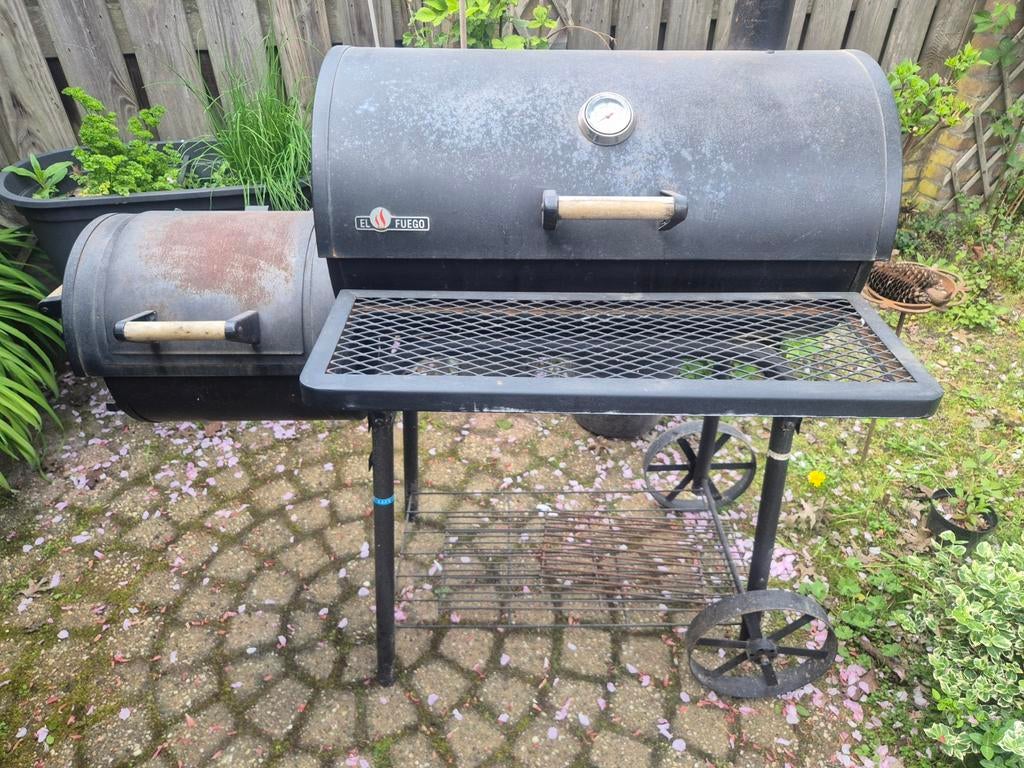 El Fuego smoker barrel grill BBQ, Ophalen