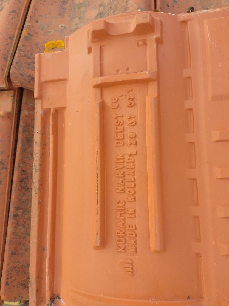 Koramic vhv dakpannen, Ophalen, Gebruikt, Steen of Klei, 15 m² of meer