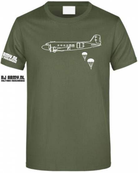 ww2 Douglas Dakota DC3 Parachute sprong, Ophalen of Verzenden, Overige soorten, Overige gebieden, Kleding of Schoenen