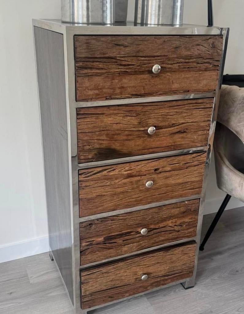 Richmond ladekast  120 hoog 70 cm diep, Ophalen, Gebruikt, Richmond, 100 tot 150 cm