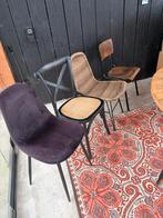 Gratis! Set van 4 Mix & Match Eetkamerstoelen, Ophalen, Gebruikt, Overige kleuren, Vier
