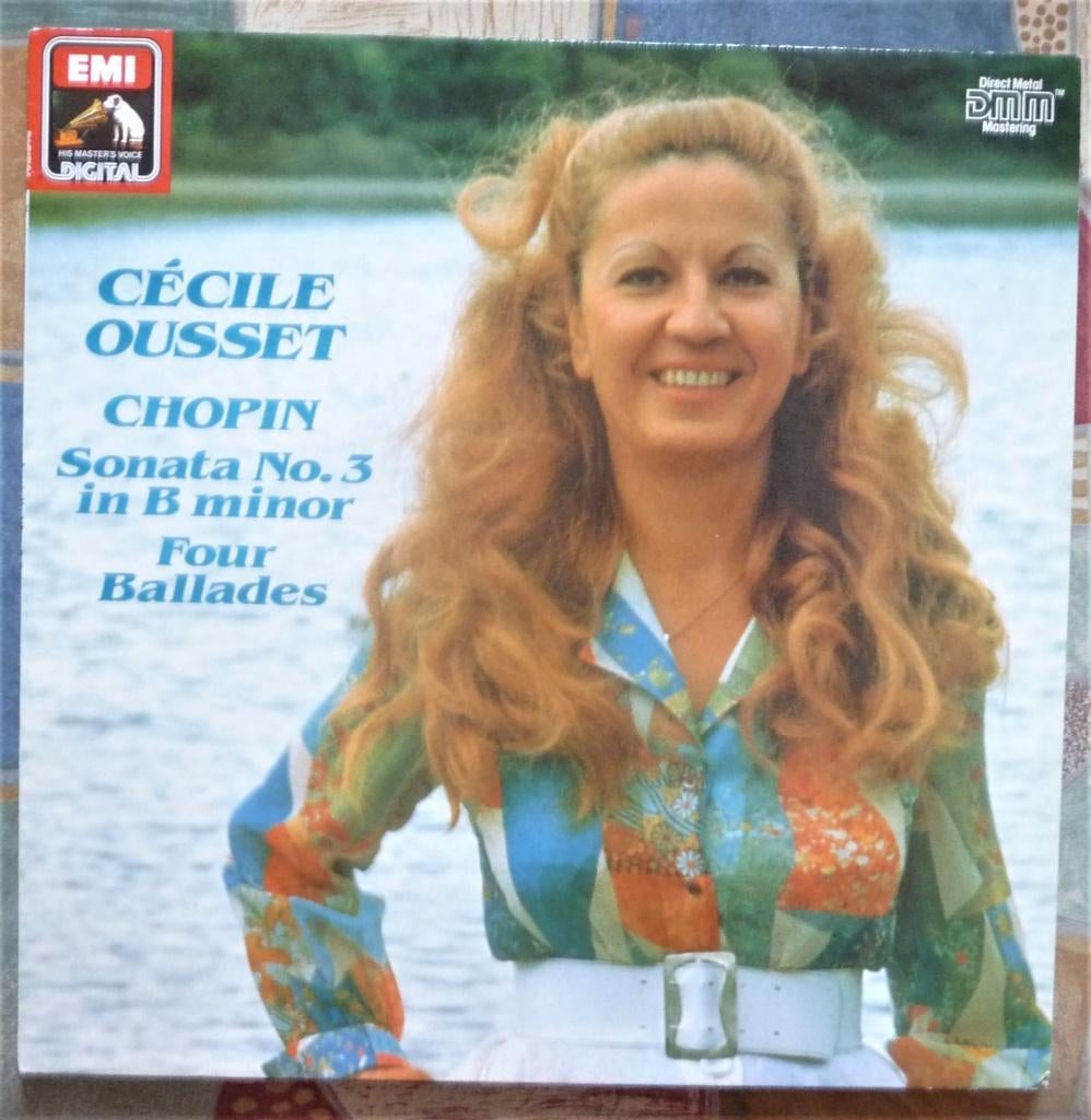 Cécile Ousset - Chopin, Sonata no.3 en Four Ballades, Kamermuziek, Ophalen of Verzenden, Zo goed als nieuw, 12 inch