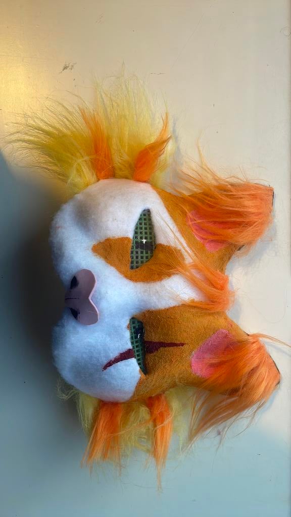 ‼️Moet snel weg‼️Therian/furry masker, Ophalen, Zo goed als nieuw, Overige typen