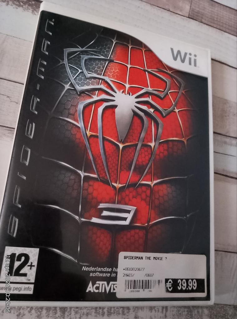 Spiderman 3 wii game, Spelcomputers en Games, Games | Nintendo Wii, Ophalen of Verzenden