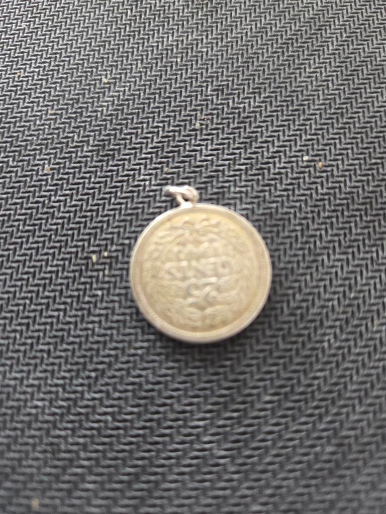 Hangertje Wilhelmina 1948 in goede staat, Ophalen