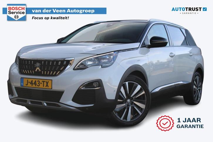 Peugeot 5008 1.2 PureTech Blue Lease Premium Automaat 7 Pers, Auto's, Peugeot, Bedrijf, Te koop, 360° camera, ABS, Achteruitrijcamera