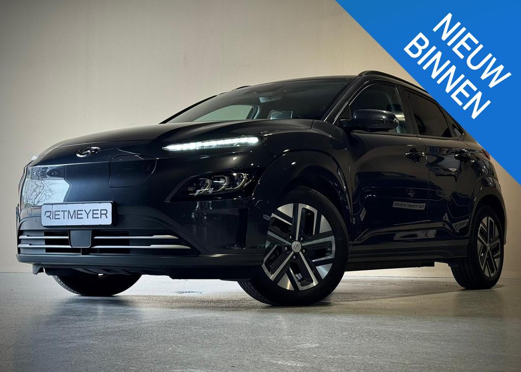Hyundai Kona EV Fashion 64 kWh |Head-Up |Stoel/Stuurverw. |K, 12 maanden, Stof, Gebruikt, 204 pk