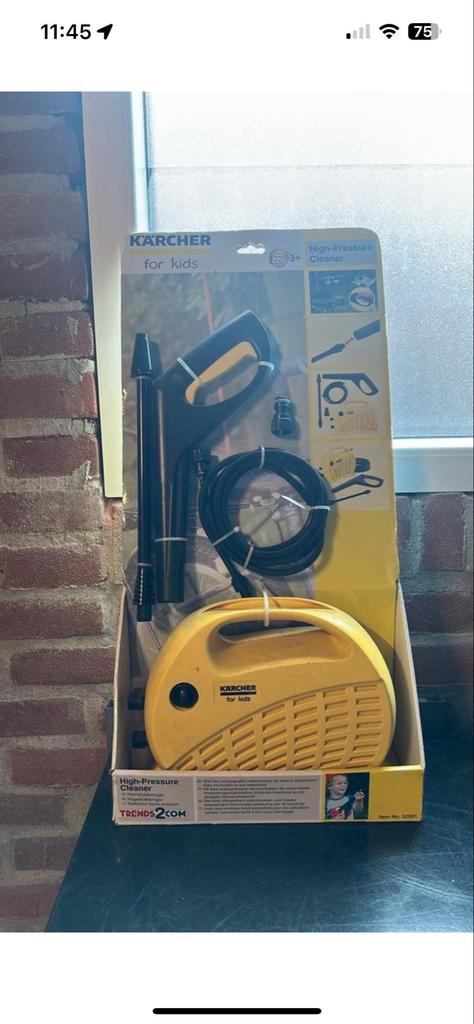 Kärcher hogedrukreiniger voor kinderen - Speelgoed, Ophalen of Verzenden, Nieuw, Jongen of Meisje
