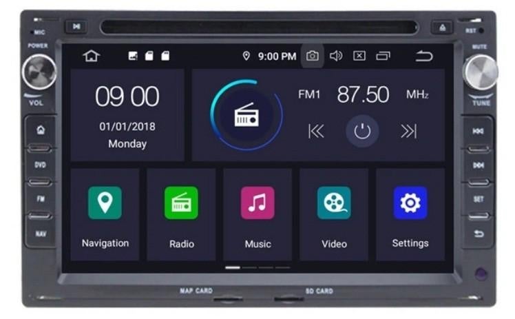 Android 15 Radio navigatie 2 din Volkswagen transporter 2009, Oberonweg 262 3208pg, Nieuw, Ophalen of Verzenden, Dynavin