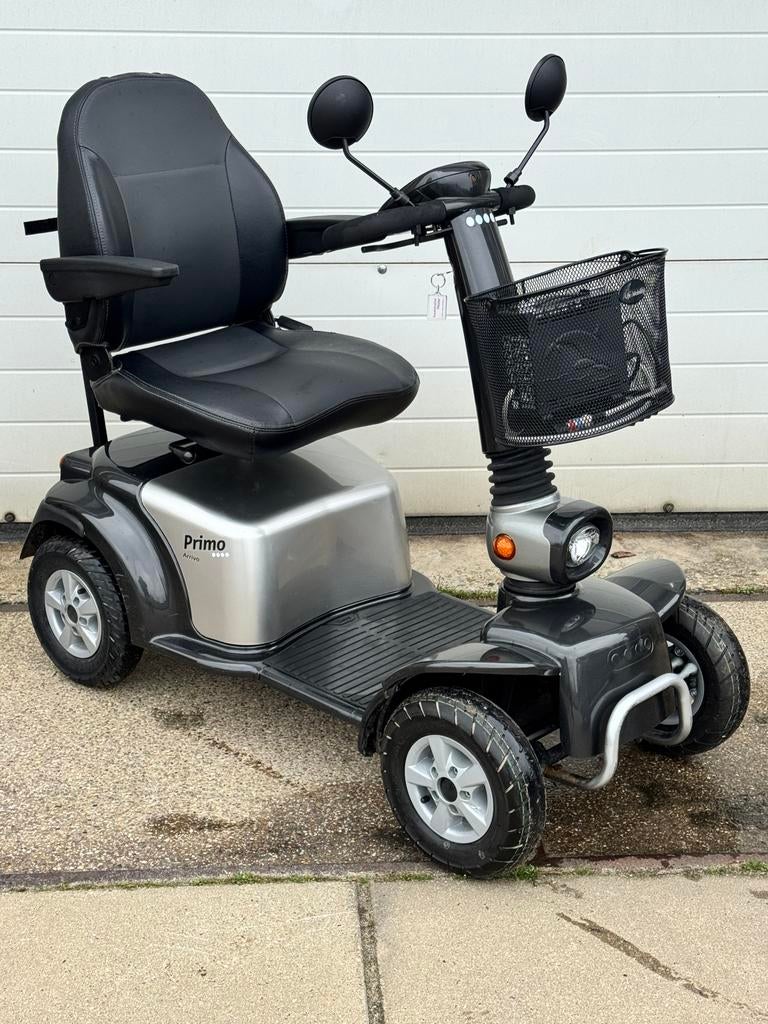 Mooie Life & Mobility Primo 4 scootmobiel, Ophalen, Life and Mobility, Gebruikt, 46 km of meer