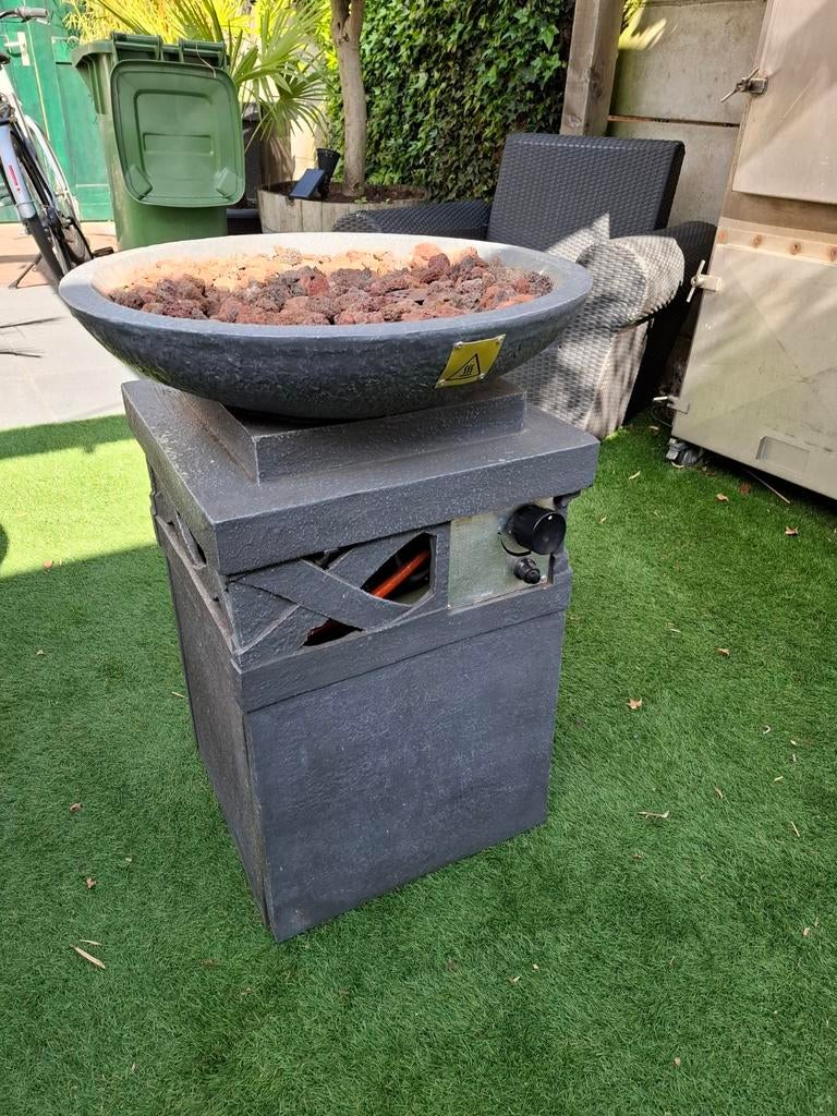 Terras kachel /Sfeerhaard, Ophalen