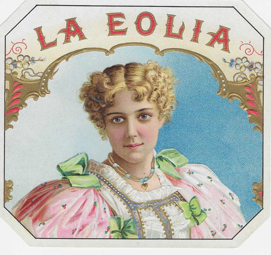 etiket   V -1601  sigarenbanden, Ophalen of Verzenden, Zo goed als nieuw, Sigarenbandjes