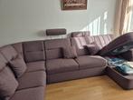 Loungebank met berging en kussens, Ophalen, Hoekbank, Zo goed als nieuw, Vierpersoons of meer