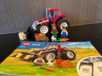 Lego City Tractor 60287 - Complete set met handleiding, Ophalen of Verzenden, Zo goed als nieuw, Complete set, Lego