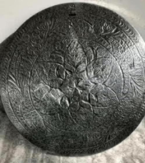 NIEUW! “Van verre” ronde dienblad, 38x3cm, €4,99, Ophalen of Verzenden, Nieuw