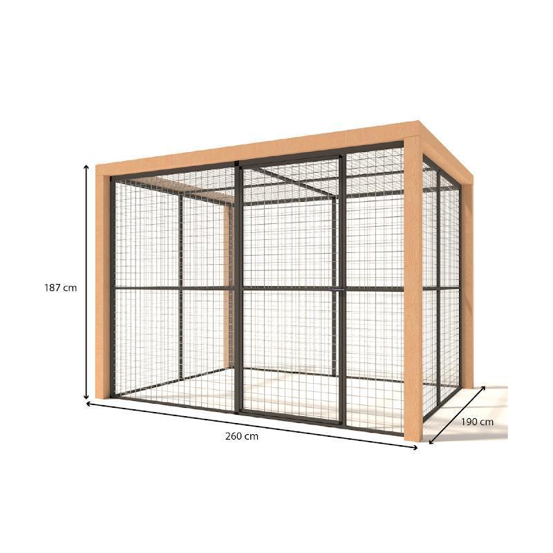 Aluminium kippenren Olivia