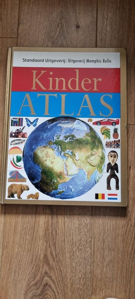 Kinderatlas - Standaard Uitgeverij / Memphis Belle, Onbekend, Overige atlassen, 2000 tot heden, Ophalen of Verzenden
