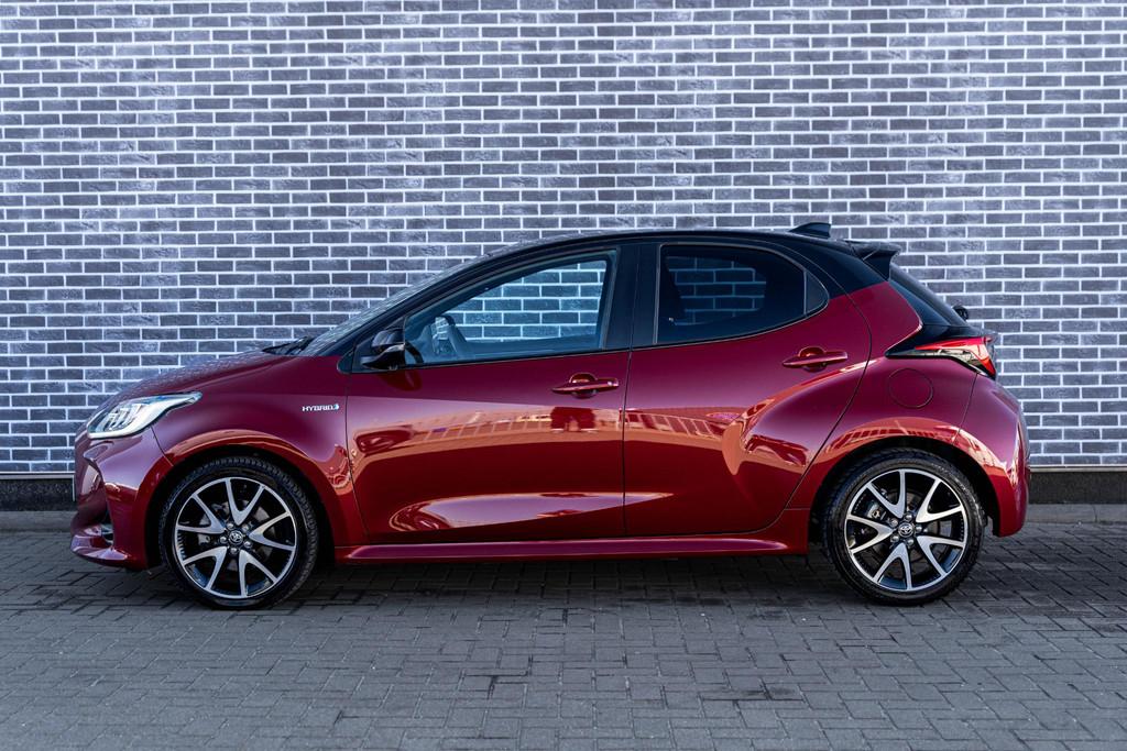 Toyota Yaris 1.5 Hybrid Executive | Panoramadak | Stoelverwa, Auto's, Adaptive Cruise Control, 450 kg, Gebruikt, Bedrijf