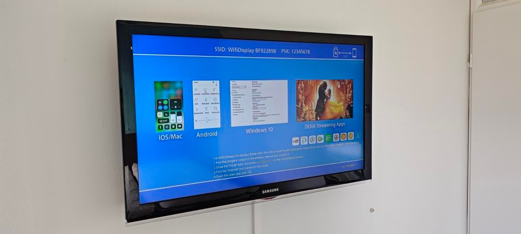 Samsung TV 40 inch met wallmount, Audio, Tv en Foto, Televisies, Gebruikt, 50 Hz, Ophalen of Verzenden, Samsung