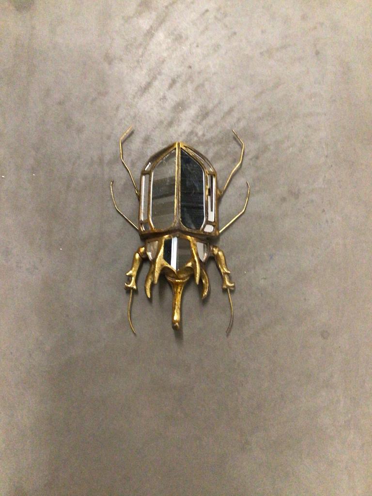 Gouden kever spiegel, Ophalen, Zo goed als nieuw