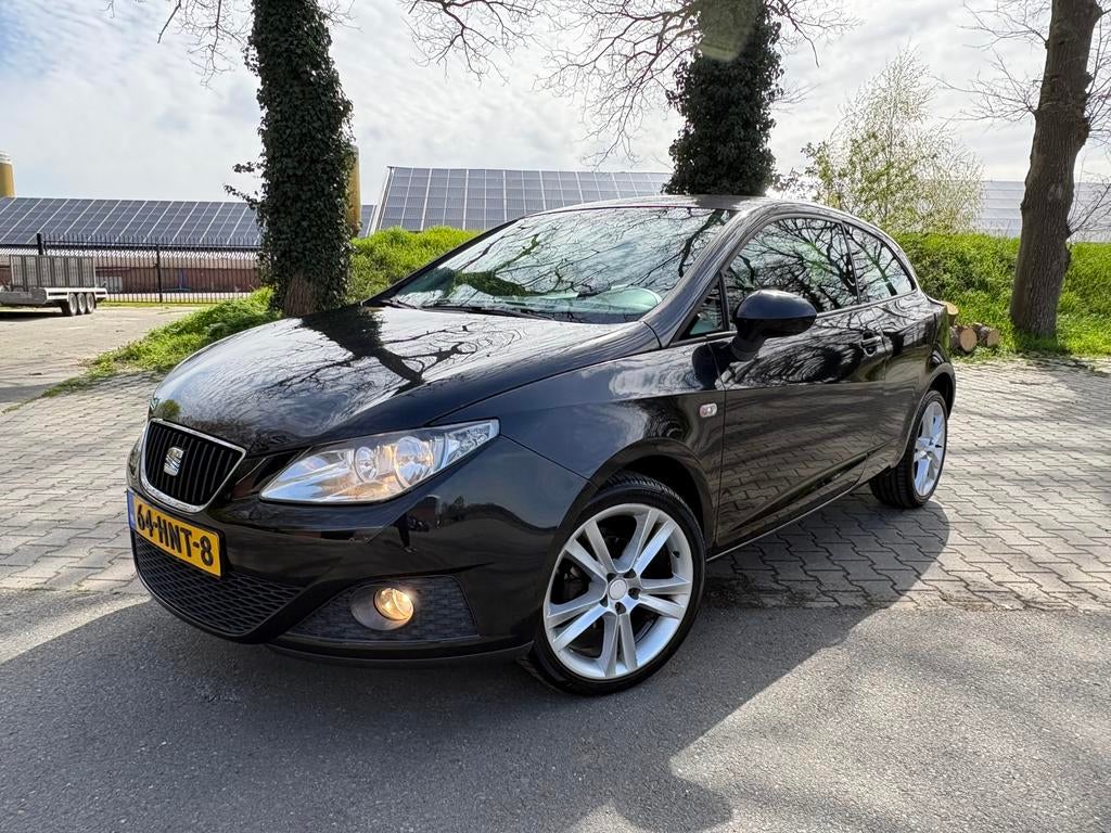 Seat Ibiza 1.6 Sport | LUXE | NAP | CRUISE | INRUIL MOGELIJK, Auto's, Seat, Voorwielaandrijving, 40 €/maand, Zwart, 990 kg