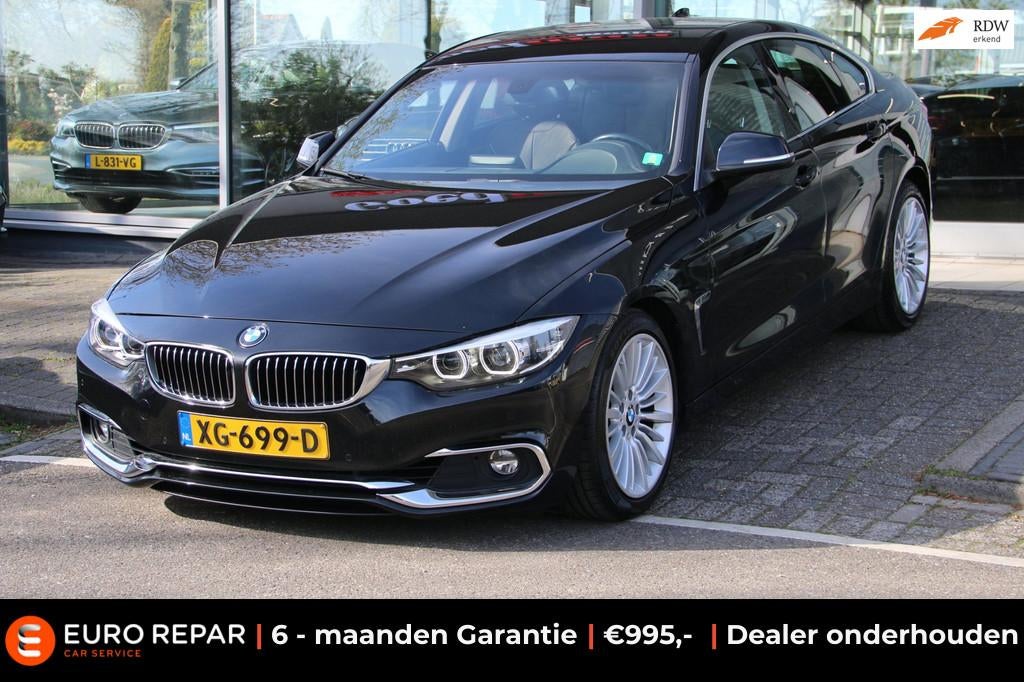 BMW 4-serie Gran Coupé 420i Executive DEALER OND NL-AUTO NA, Automaat, 1998 cc, Achterwielaandrijving, Gebruikt