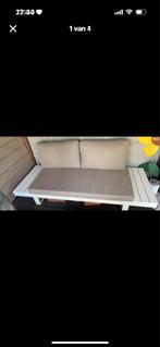 Loungebank met kussens, Ophalen, Zo goed als nieuw, Aluminium