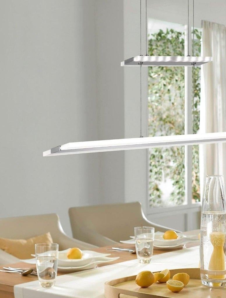 WOFI LED hanglamp MISSION 33W vast ingebouwd 2100lm, Ophalen, Nieuw, Metaal, Modern