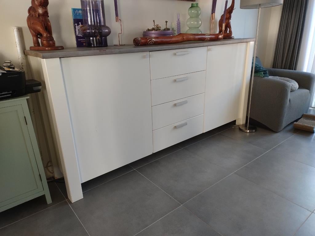 Complete meubelset: dressoir, tv-meubel en salontafel, Ophalen