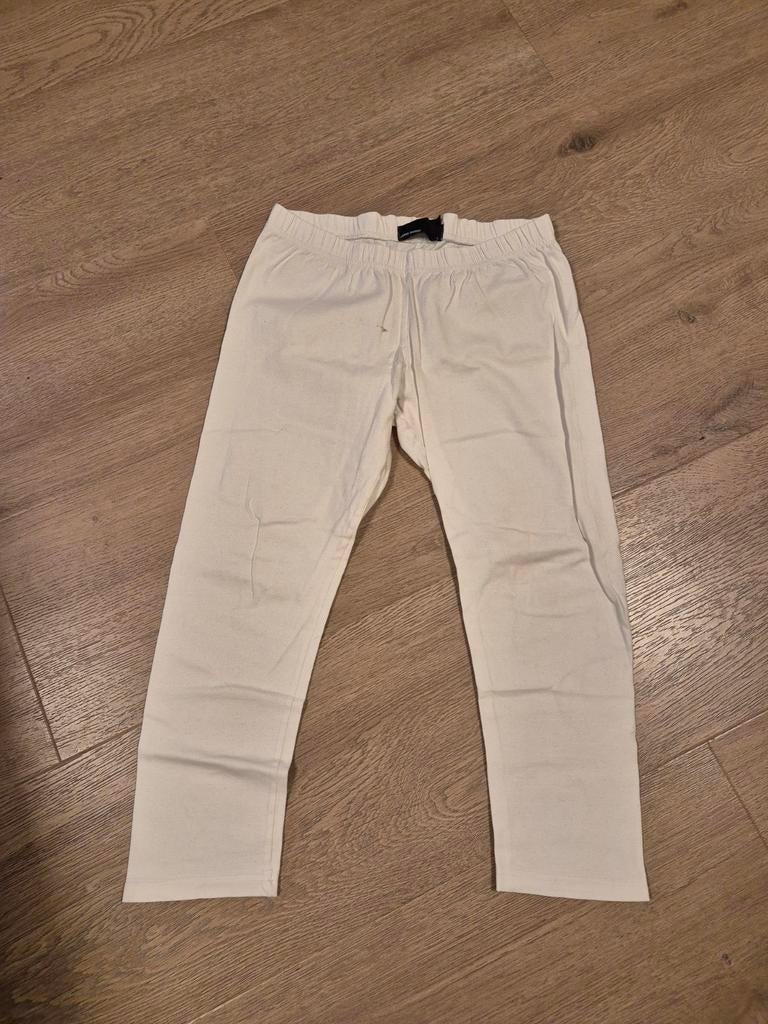 Witte legging maat L, Legging, Wit, Maat 40/42 (M), Ophalen of Verzenden