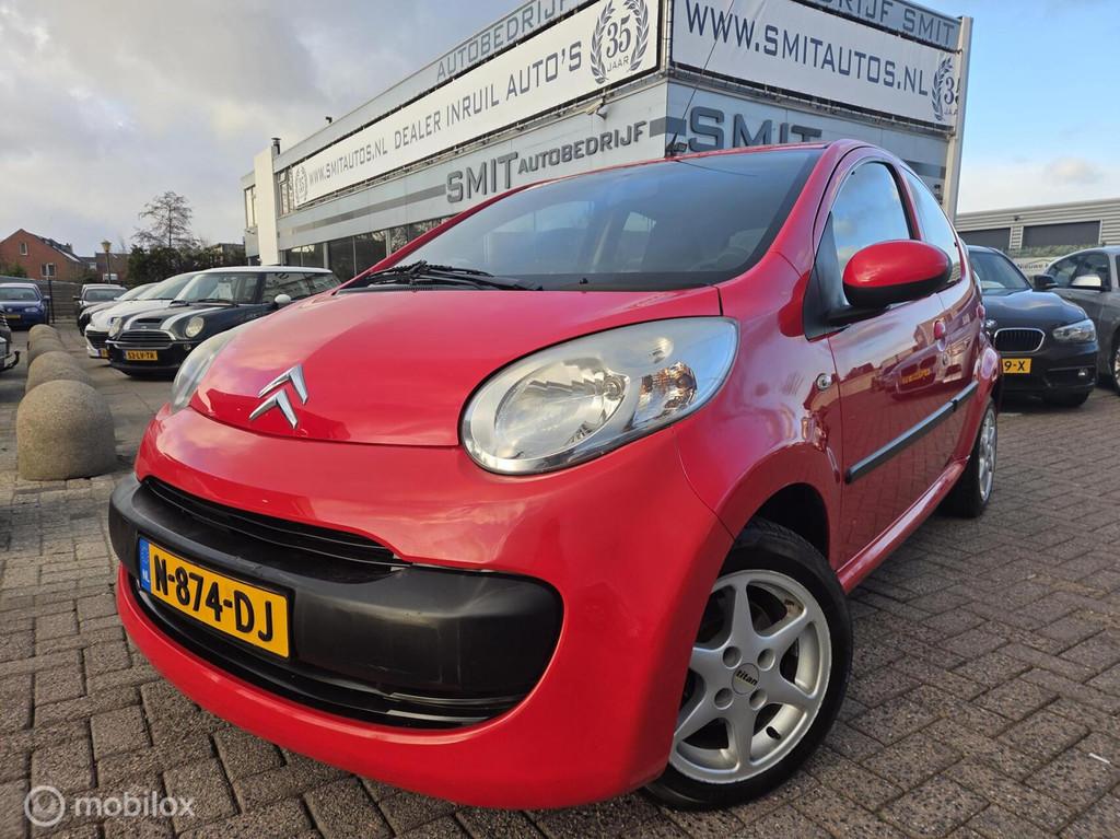 Citroen C1 1.0-12V Séduction 5DRS/AC/LMV, Auto's, Voorwielaandrijving, Stof, Gebruikt, Zwart