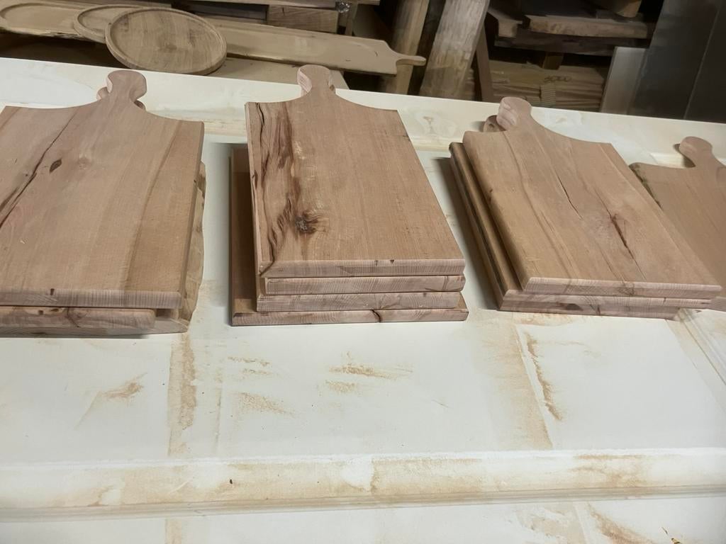 Serveer plank kaas plank tapas plank vanaf €7., Huis en Inrichting, Woonaccessoires | Dienbladen, Ophalen, Zo goed als nieuw, Rechthoekig