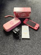Nintendo switch lite roze + accessoires., Spelcomputers en Games, Spelcomputers | Nintendo Switch Lite, Ophalen, Roze of Coral