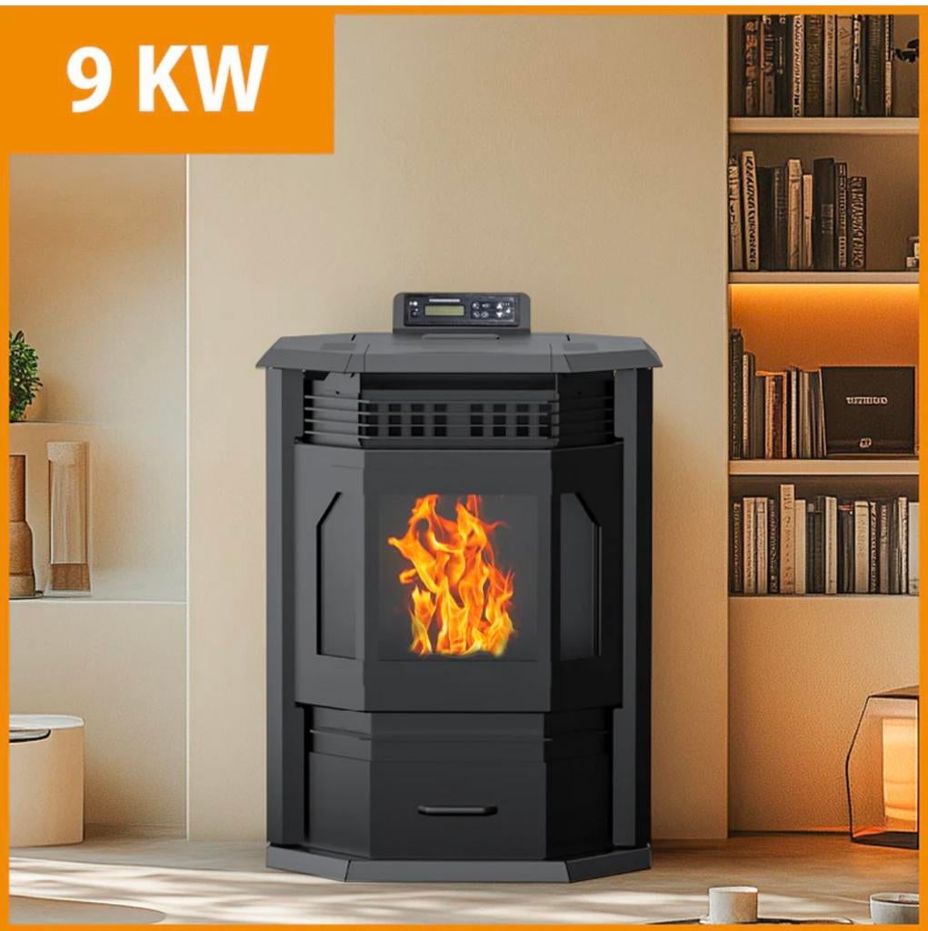 Pelletkachel 9Kw, Huis en Inrichting, Ophalen, Overige brandstoffen, Nieuw, Pelletkachel
