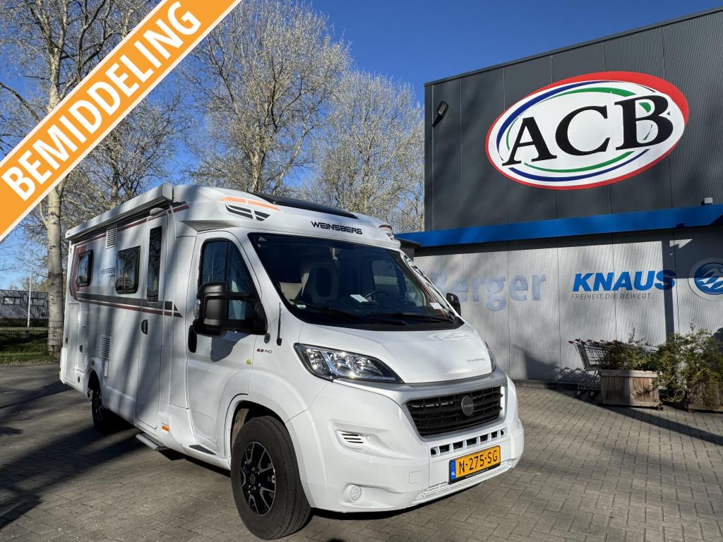 Weinsberg CaraCompact Pepper 600 MEG Automaat, Automaat, Tot en met 2, Koelkast, Bedrijf