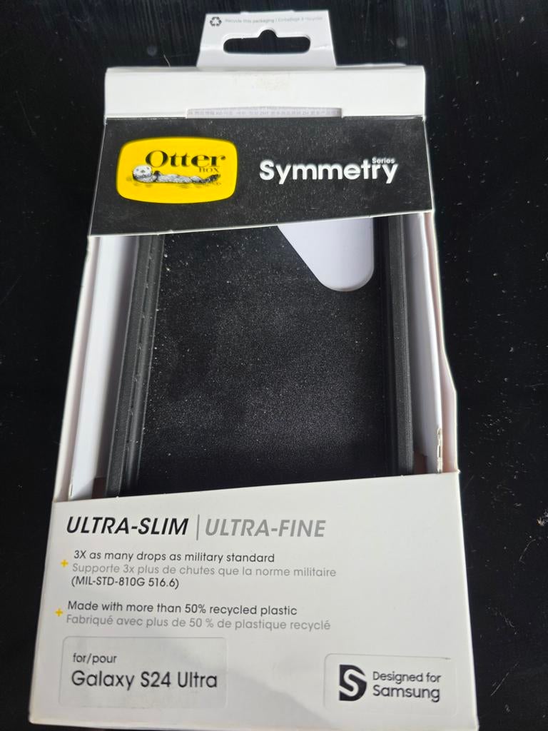 OtterBox Hoesje voor Samsung Galaxy S24 Ultra - Nie, Galaxy S24, Zwart, Nieuw, Ophalen of Verzenden