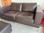 Lederen bank van Ikea - In goede staat, Ophalen, Gebruikt, 150 tot 200 cm, Tweepersoons