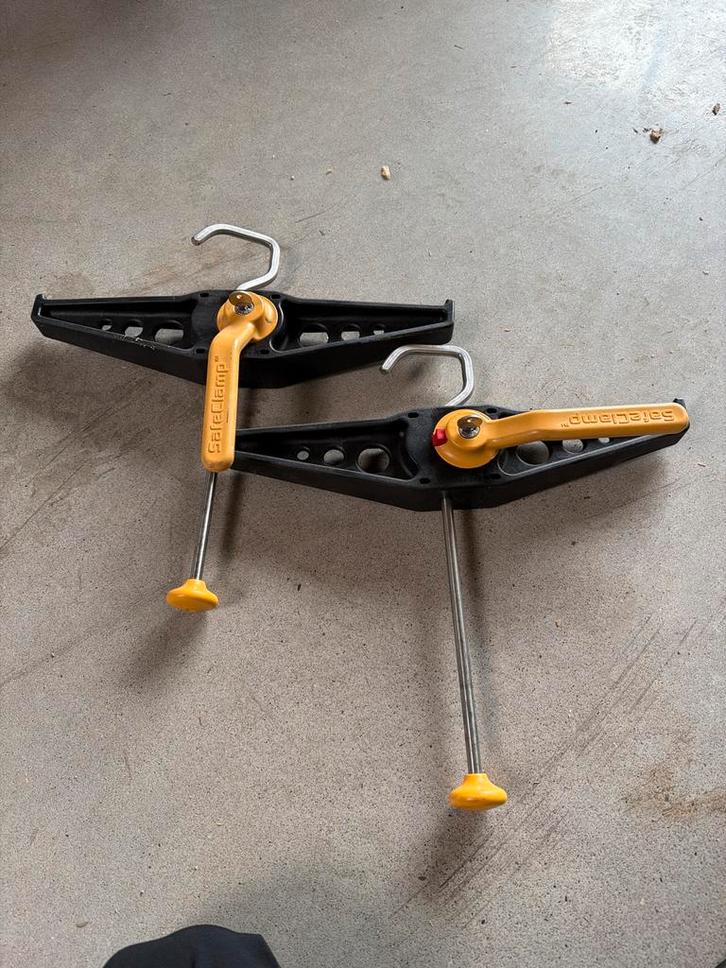 Safeclamp ladderklemmen voor imperiaal, Auto diversen, Dakdragers, Gebruikt, Ophalen of Verzenden