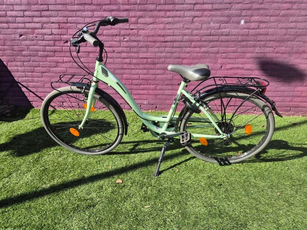 MBM Agora Kinderfiets 26 inch, groen met 6 versnellingen, Ophalen, Gebruikt, 20 inch of meer, MBM Agora