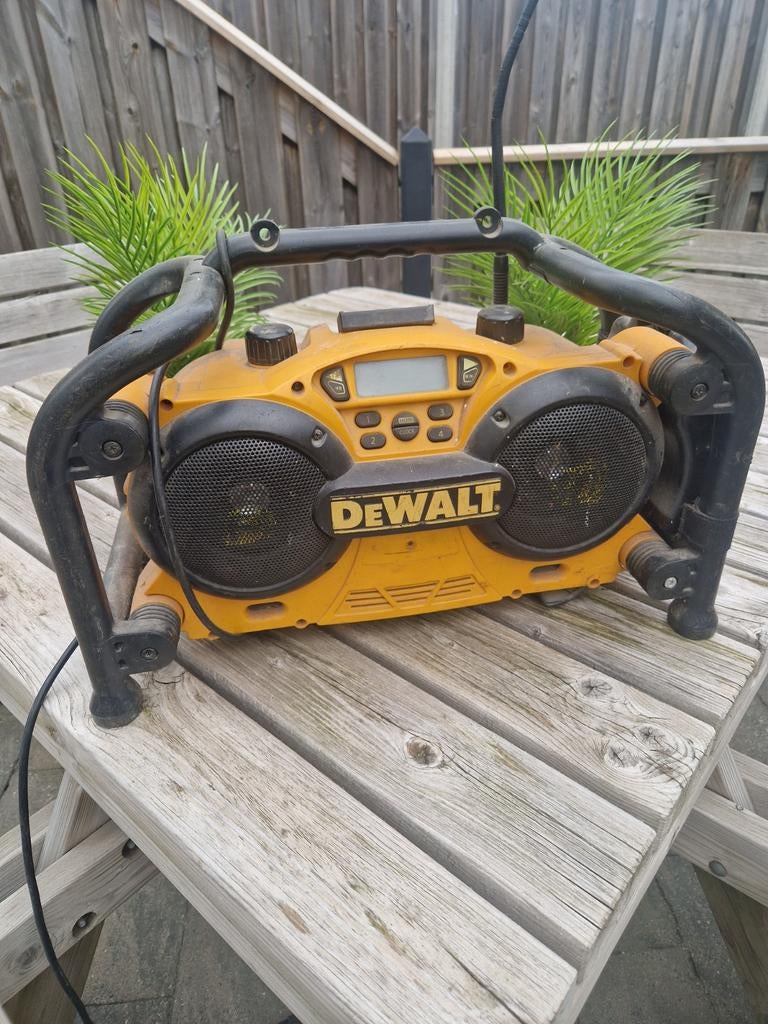 DeWalt bouwradio, Audio, Tv en Foto, Radio's, Ophalen of Verzenden