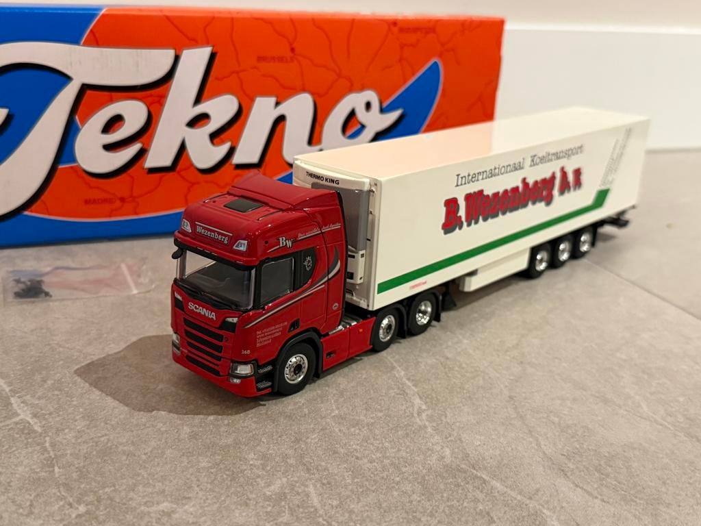 Tekno Scania R Wezenberg, Ophalen of Verzenden, Nieuw, Bus of Vrachtwagen, Tekno