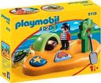 Nieuw Playmobil 1.2.3 Pirateneiland - 9119, Ophalen of Verzenden, Nieuw, Complete set