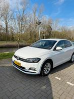 Volkswagen Polo Highline business R 1.0 TSI 95pk 2018 Wit, Voorwielaandrijving, Emergency brake assist, 40 €/maand, Zwart