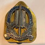 Gemeentepolitie korpsbrevet VERKEERSSCHOOL - ZELDZAAM, Ophalen of Verzenden, Overige soorten, Nederland, Embleem of Badge