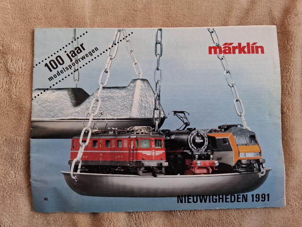 Modeltreinen Tijdschrift Märklin, Hobby en Vrije tijd, Modeltreinen | H0, Ophalen, Gelijkstroom of Wisselstroom, Boek, Tijdschrift of Catalogus