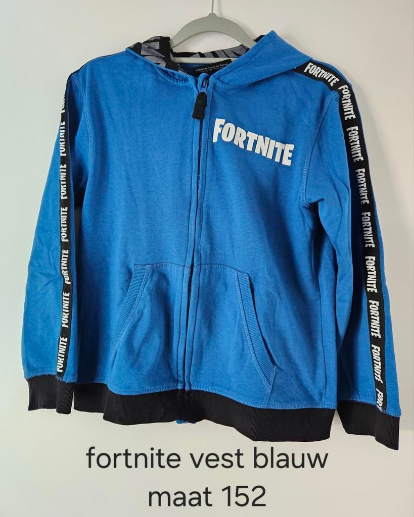 Fortnite vest maat 152, Ophalen of Verzenden, Zo goed als nieuw, Jongen, Trui of Vest