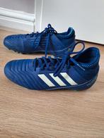 Blauwe Adidas Predator voetbalschoenen met noppen mt 36 2/3!, Adidas, Gebruikt, Sportschoenen, Ophalen of Verzenden
